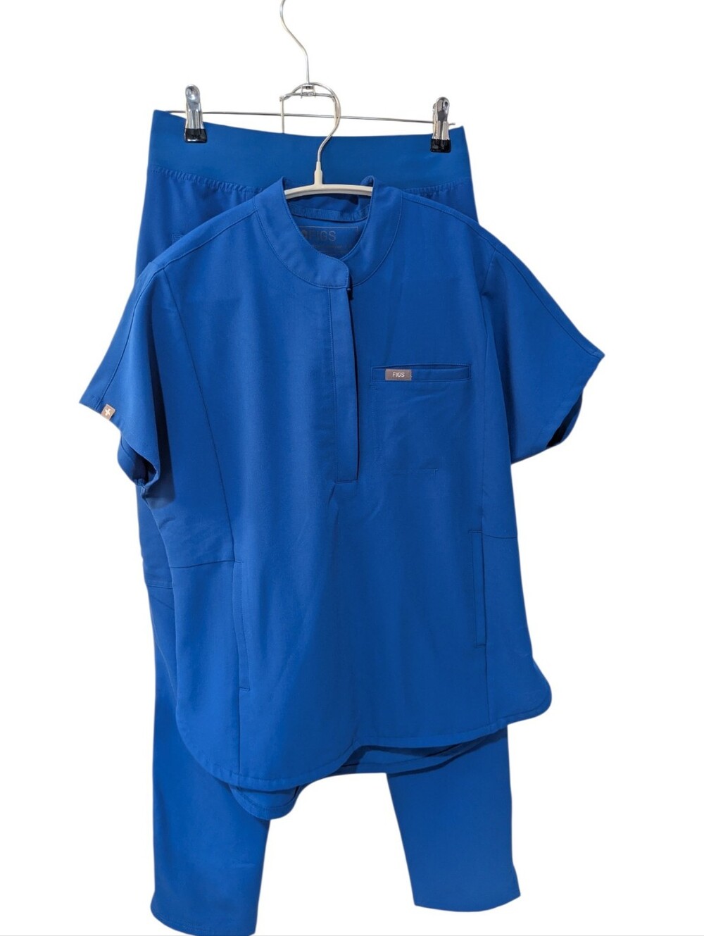 Figs Women's Scrub Set - Royal Blue